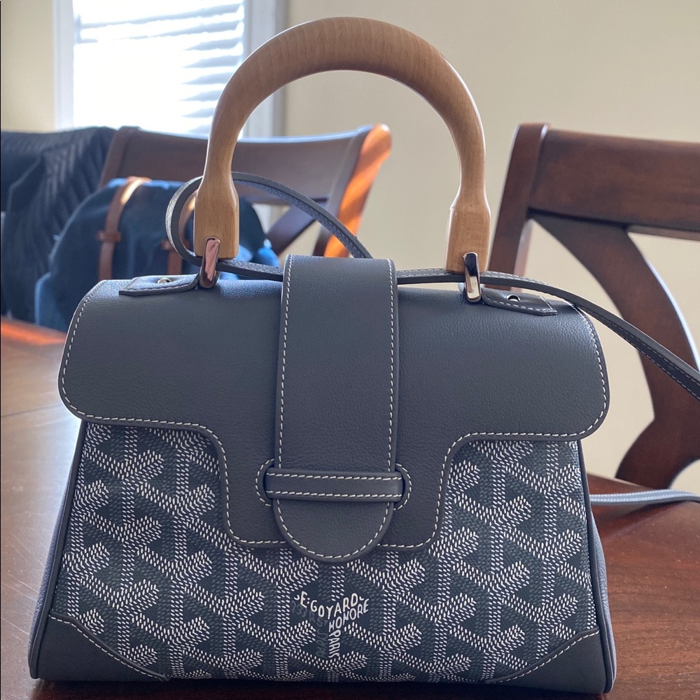 Goyard Saigon mini souple in grey BRAND NEW - Picture 2 of 7